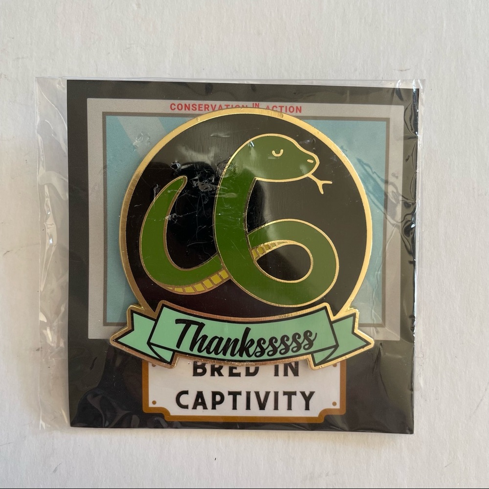 Geek Gear Harry Potter Thanksss Snake Pin